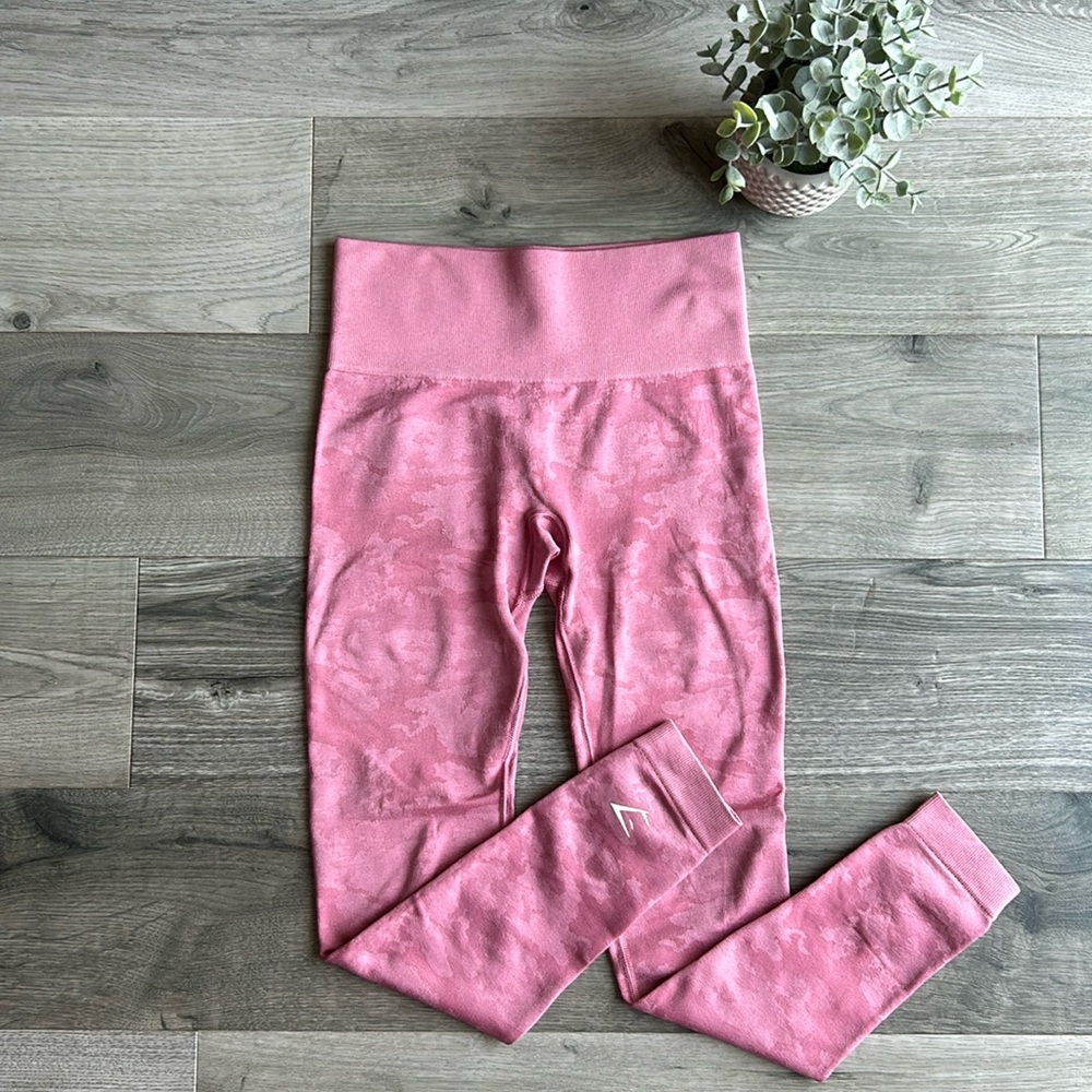 Gymshark High Waisted Adapt Camo Seamless Legging